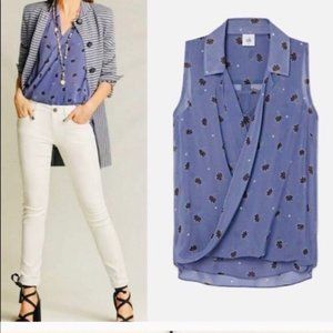 CAbi Crossover Blouse L